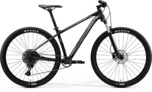 Велосипед 29″ Merida BIG.NINE 400 Matt Black (Silver/White) 2020