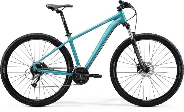 Велосипед 29″ Merida BIG.NINE 40 Glossy Teal (Black/Silver-Teal) 2020