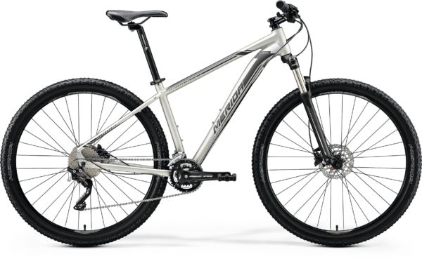 Велосипед 29″ Merida BIG.NINE 80 Matt Titan (Black/Silver) 2020