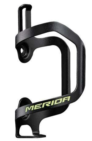 Фляготримач Merida Bottle Cage Alloy sideload Black SB, Green Shiny