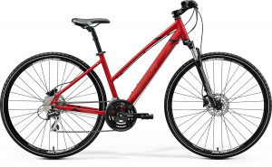 Велосипед 28″ Merida CROSSWAY 20-D Matt X’mas Red Lady 2020