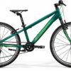 Велосипед 24″ Merida MATTS J.24 RACE Matt Dark Green (Light Green) 2020