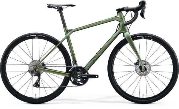 Велосипед 28″ Merida SILEX 7000 Matt Fog Green (Glossy Silver-Green) 2020