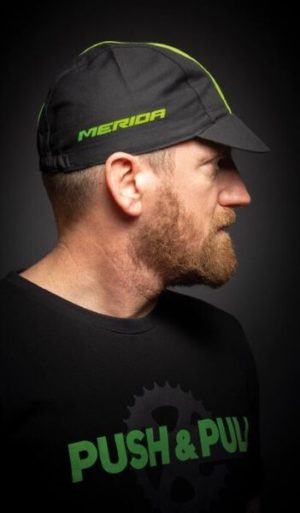 Кепка Cycling cap Onesize/Black, Green