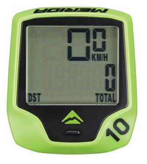 Велокомпьютер Merida Cycling computer M10 Wireless 10 Green