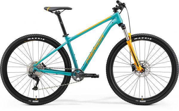Велосипед 29″ Merida Big.nine 200 Teal-Blue (Orange) 2021
