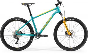 Велосипед 27.5″ Merida Big.Seven 200 Teal-Blue (Orange) 2021