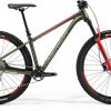 Велосипед 29″ Merida Big Trail 600 Matt Green (Red/Silver-Green) 2021