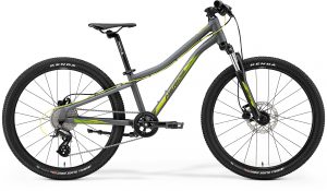 Велосипед 24″ Merida Matts J.24 Matt Cool Grey (Green/Yellow) 2021