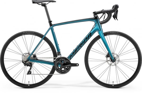 Велосипед 28″ Merida Scultura 4000 Black/Teal-Blue 2021