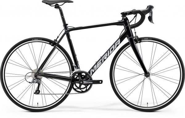 Велосипед 28″ Merida Scultura Rim 100 Metallic Black (Silver) 2021