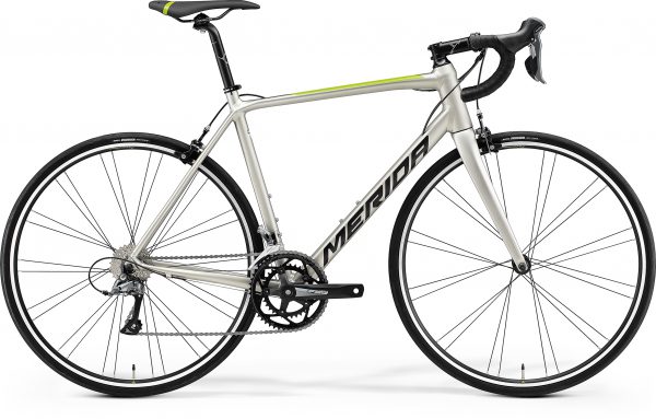 Велосипед 28″ Merida Scultura Rim 100 Silk Titan (Black/Green) 2021
