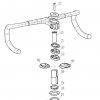 Комплект прокладок для кермової колонки Merida Spacer Kit/Team SL 1P 15711