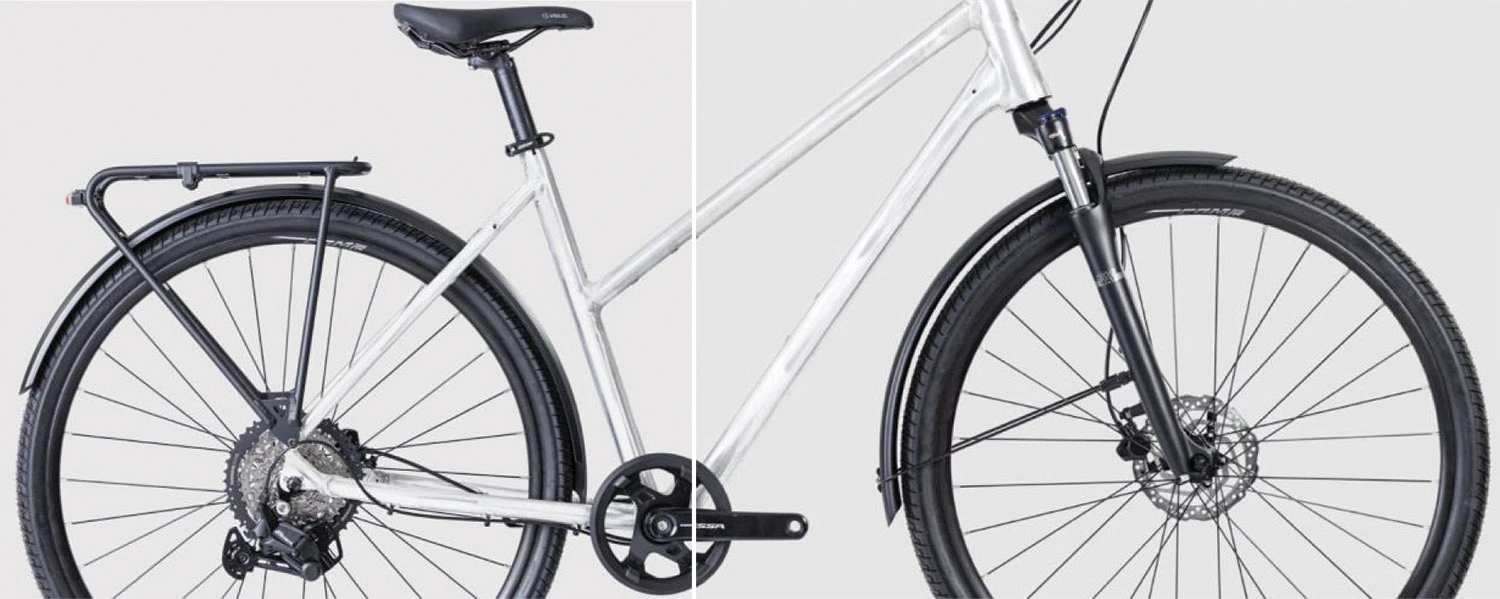 Комплект Merida Crossway EQ Kit – багажник, крылья и задний фонарь